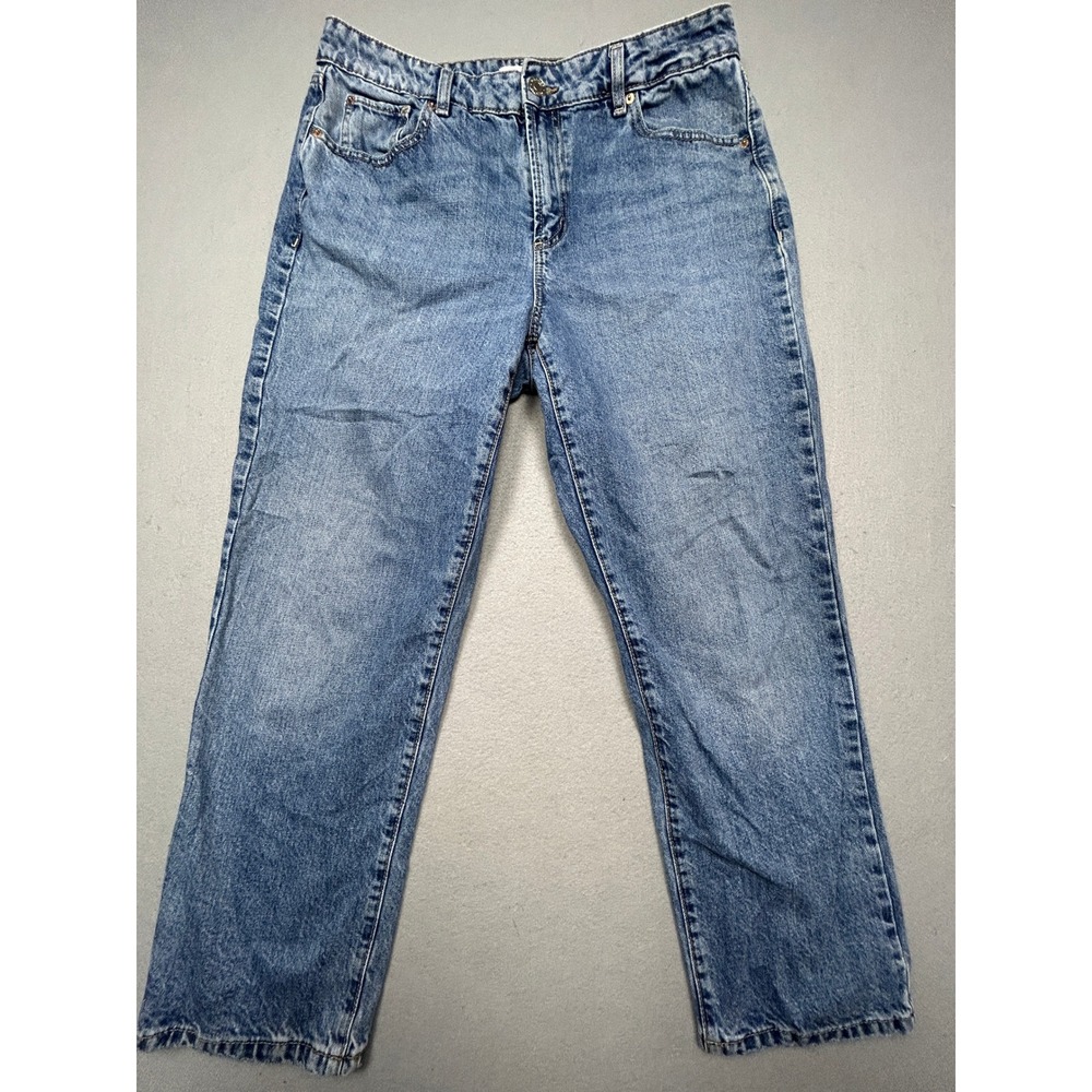 Garage Vintage Straight Denim Jeans Blue 11 Waist 30 Womens